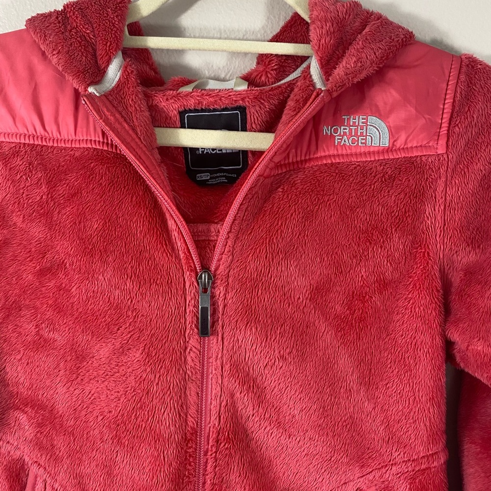 Women’s Northface hooded zip-up Fleece size XS - Picture 3 of 7